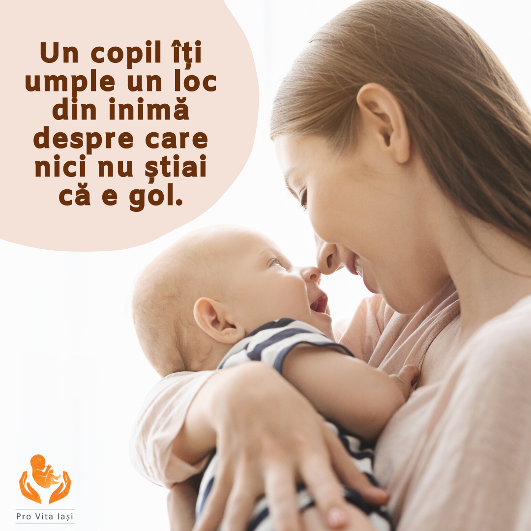 Zâmbește! Mama ta a ales viața!