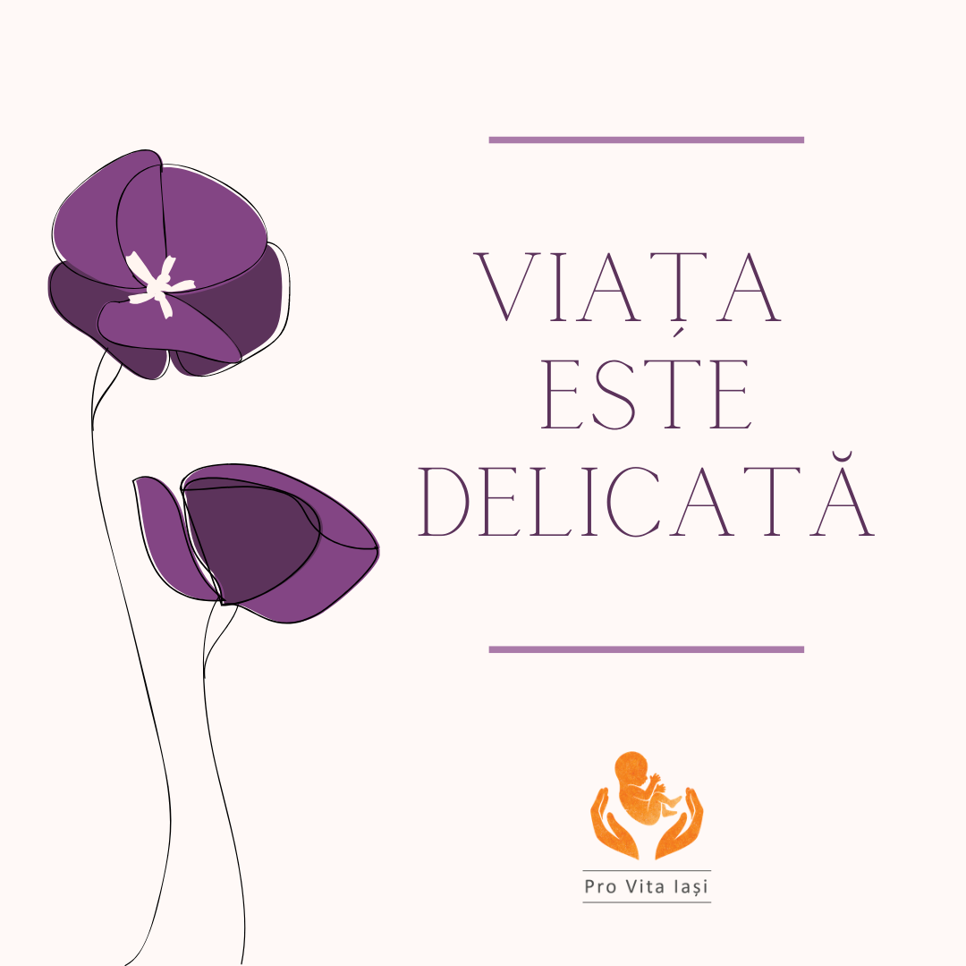 Zâmbește! Mama ta a ales viața!