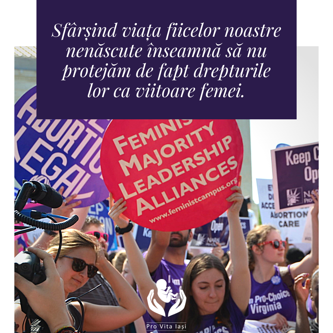 Zâmbește! Mama ta a ales viața!