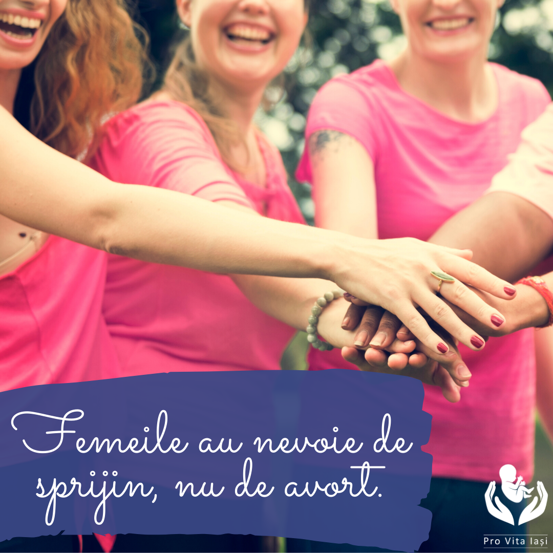 Zâmbește! Mama ta a ales viața!