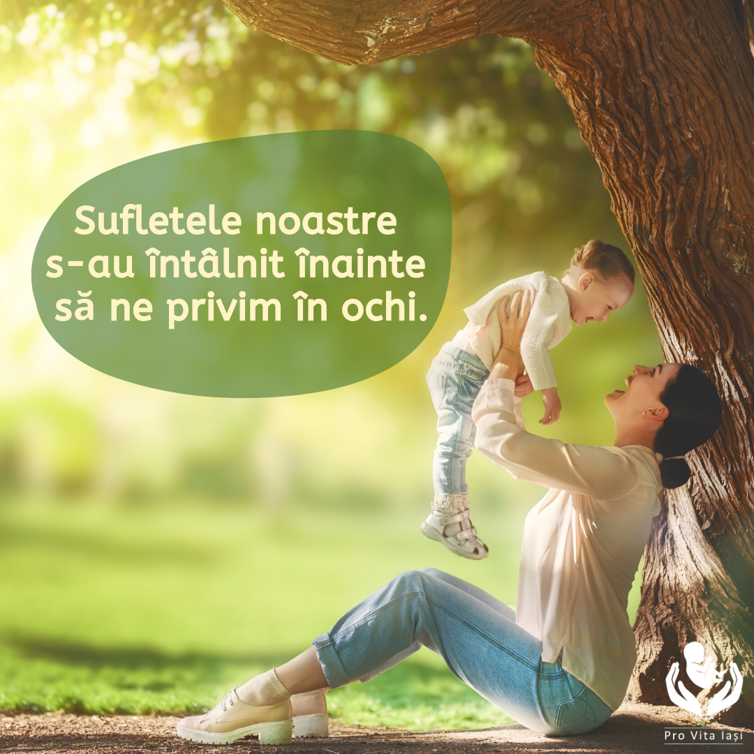 Zâmbește! Mama ta a ales viața!