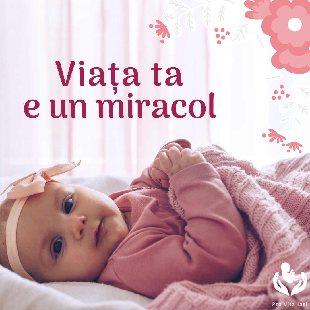 Zâmbește! Mama ta a ales viața!