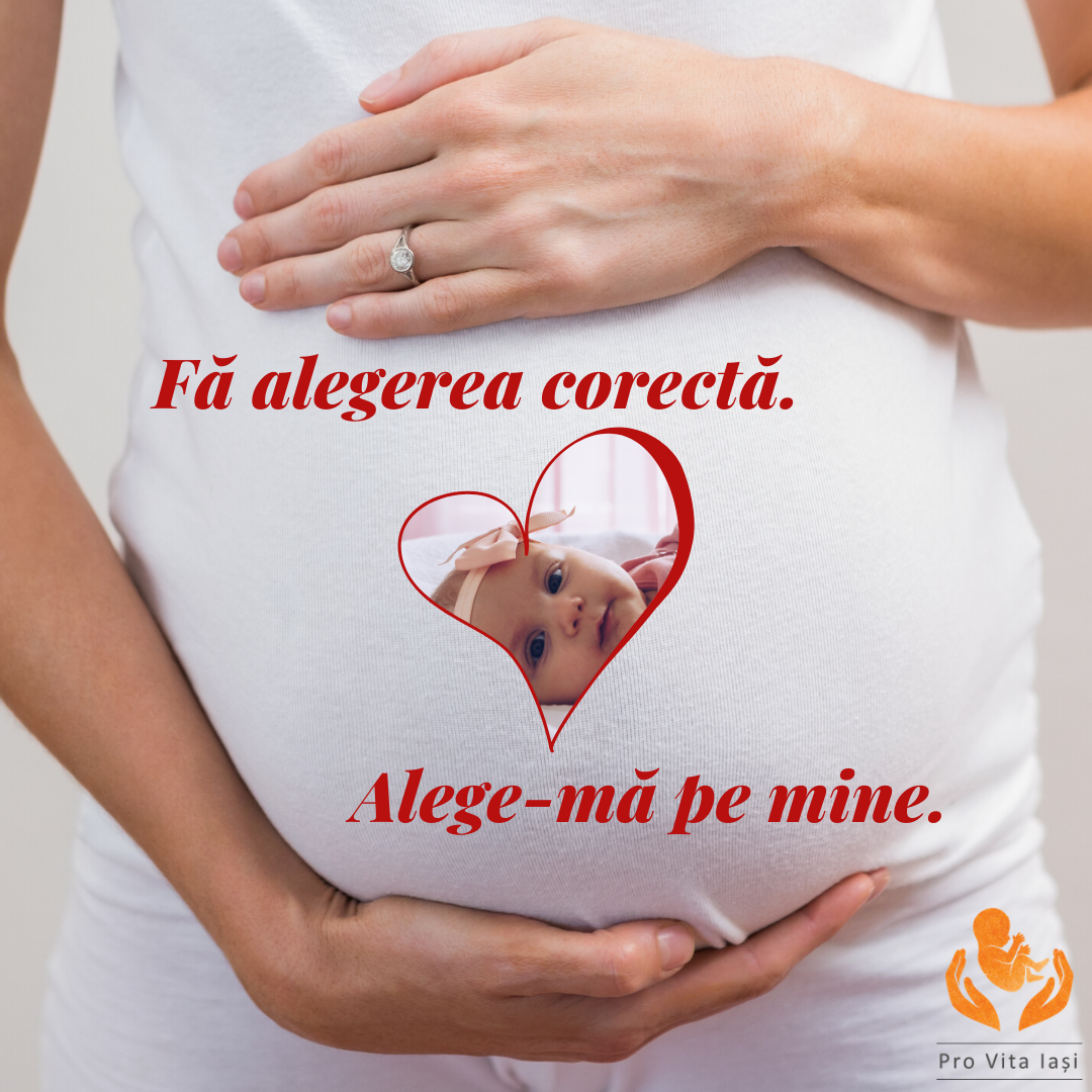 Zâmbește! Mama ta a ales viața!