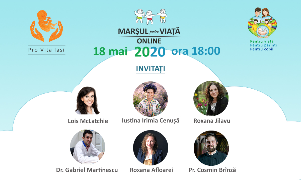 Marșul pentru Viață, Iași – în 2020 suntem în online