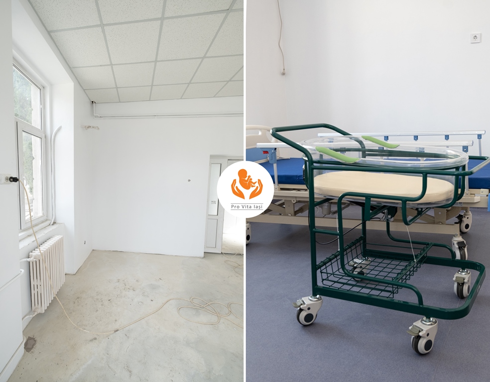 Rezervă nouă pentru mamele care nasc natural la  Maternitatea „Elena Doamna” din Iași