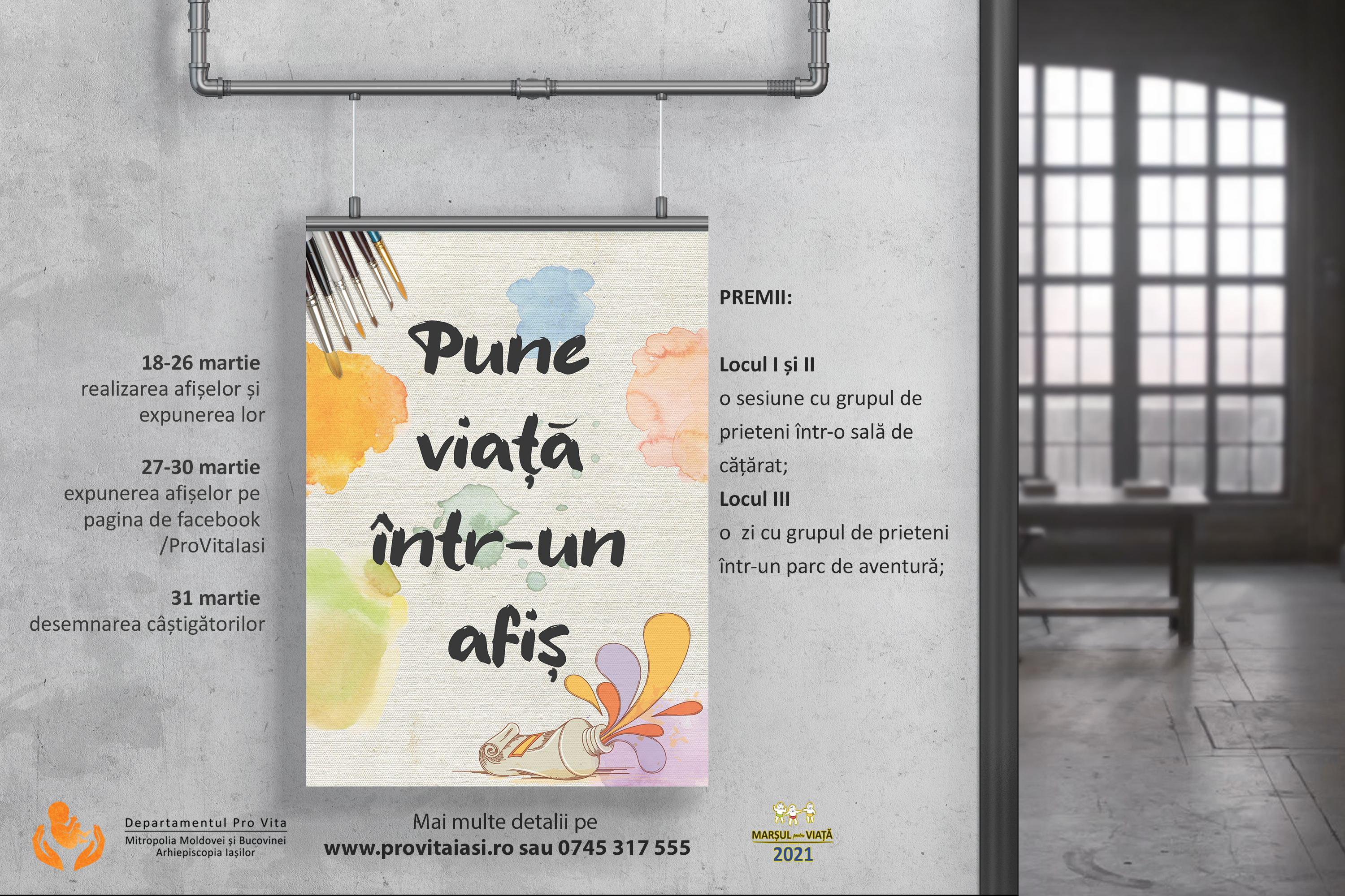 CONCURS - Pune viață într-un afiș!