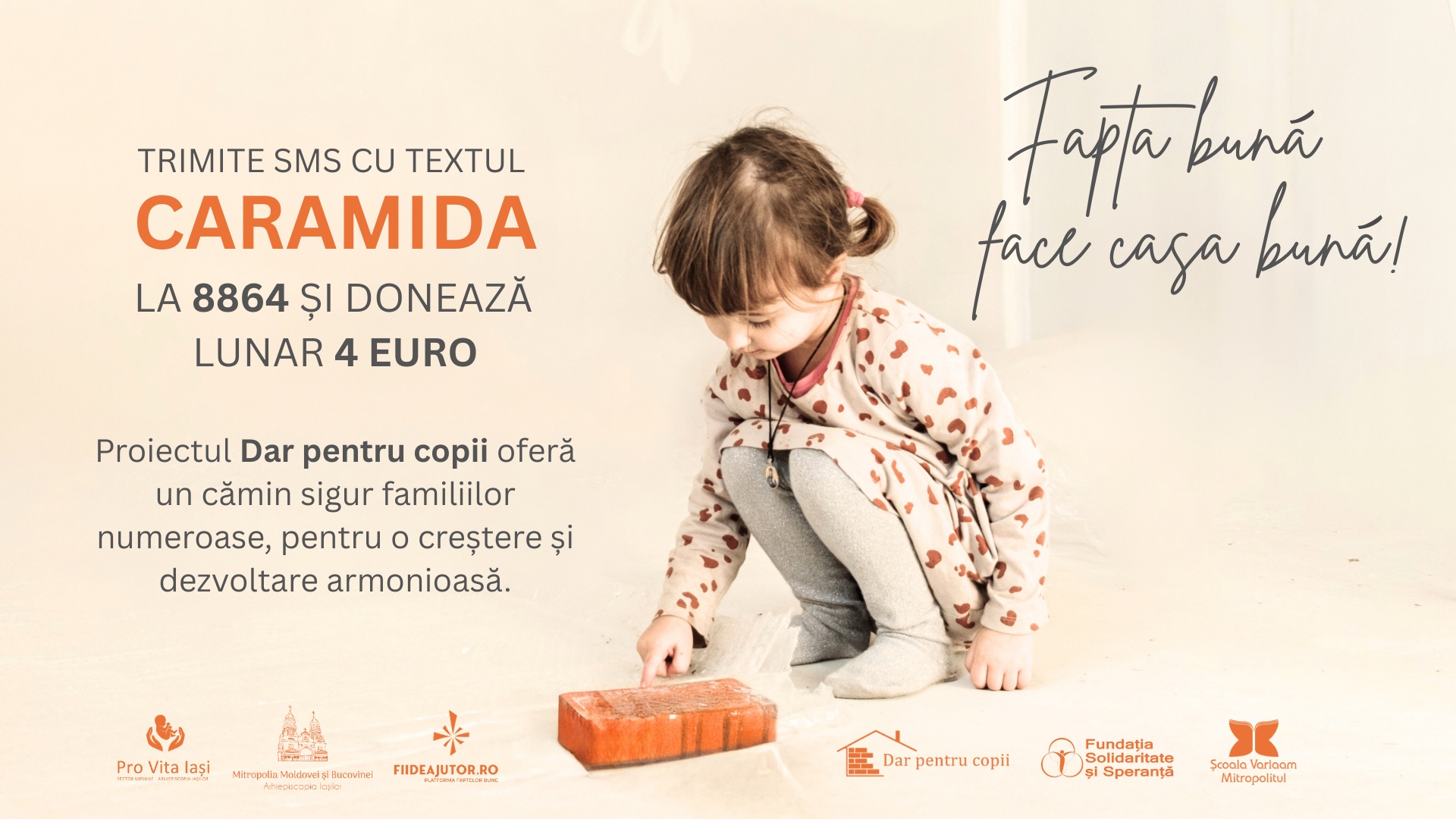 Bunătatea prinde glas: Eugenia Nicolae și Corul „Varlaam Mitropolitul” dau startul campaniei „Fapta bună face casă bună”