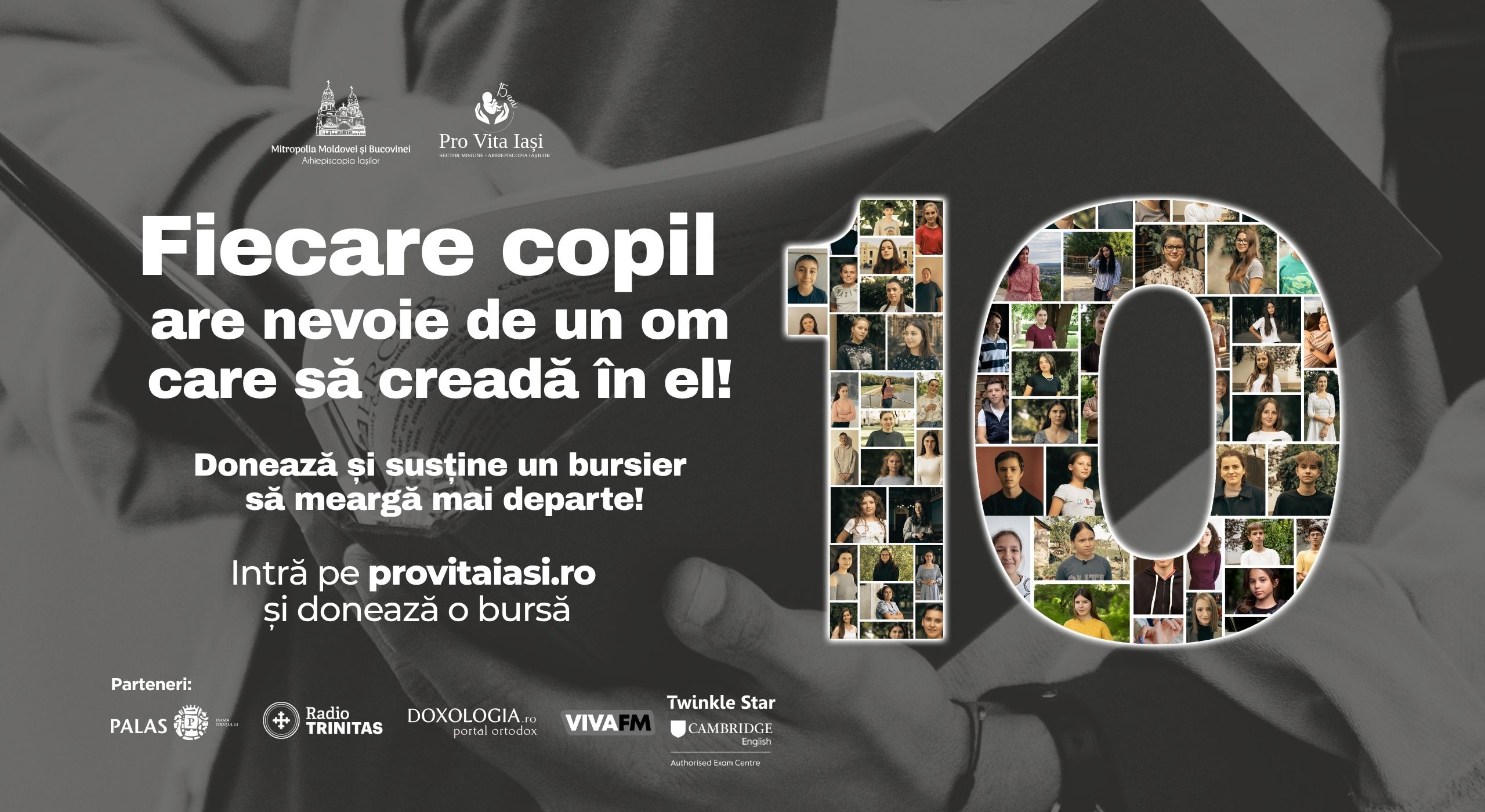 Macheta campanie bursieri 2026 - Pro Vita Iași