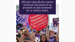 Zâmbește! Mama ta a ales viața!