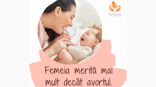Zâmbește! Mama ta a ales viața!