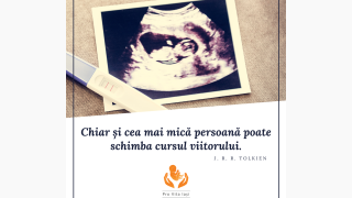 Zâmbește! Mama ta a ales viața!
