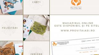 Pro Vita Iași are magazin online. Încasările susțin femeile în criză de sarcină și familiile numeroase