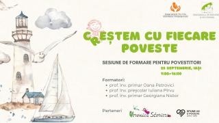 Creștem cu fiecare poveste! Organizăm o sesiune de formare pentru povestitori