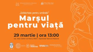 Marșul pentru viață de la Iași: comunitatea se adună în sprijinul vieții pe 29 martie