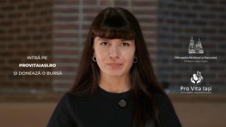 Povestea Anastasiei, ambasadoare a Proiectului de susținere la studii | Pro Vita Iași | 2026