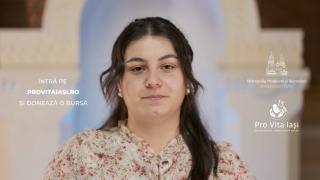 Povestea Mariei, ambasadoare a Proiectului de susținere la studii | Pro Vita Iași | 2026