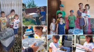 Un început de an școlar cu mai multă încredere pentru 100 de copii din familiile numeroase din Arhiepiscopia Iașilor