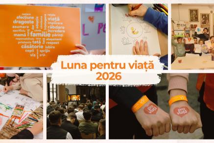 A început Luna pentru viață: peste 700 de activități și 22 de marșuri organizate în luna martie în Arhiepiscopia Iașilor