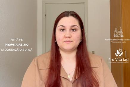 Povestea Georgianei, ambasadoare a Proiectului de susținere la studii | Pro Vita Iași | 2026