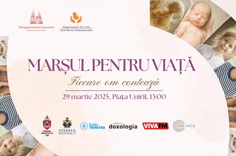 Marsul pentru viata 2025 Iasi