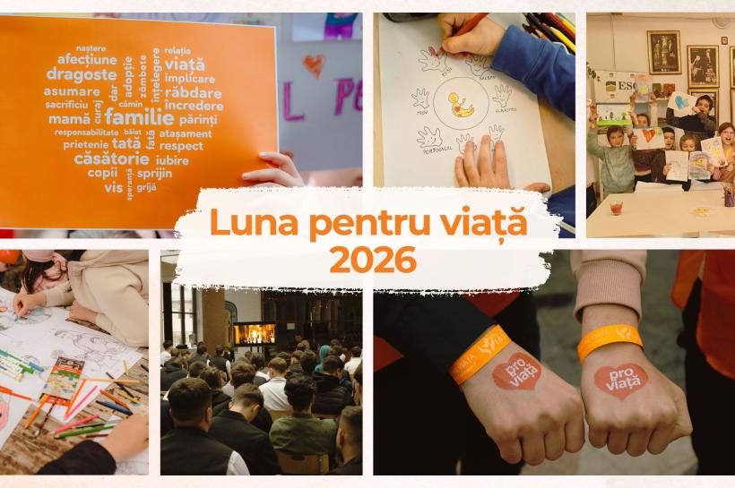 A început Luna pentru viață: peste 700 de activități și 22 de marșuri organizate în luna martie în Arhiepiscopia Iașilor