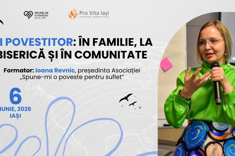 Fii povestitor: în familie, la biserică și în comunitate