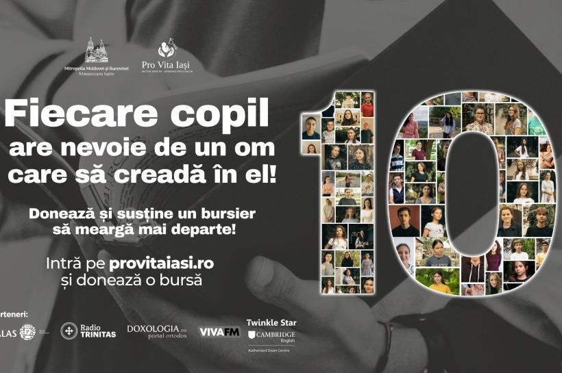Macheta campanie bursieri 2026 - Pro Vita Iași