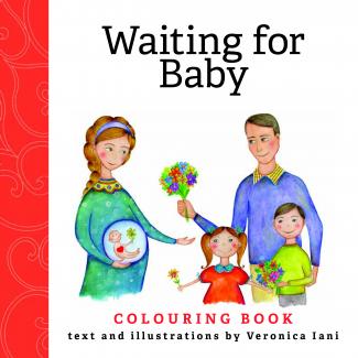 Waiting for Baby. Colouring book