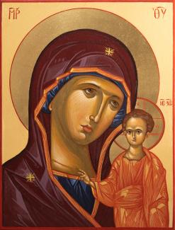 Maica Domnului cu Pruncul Iisus Hristos