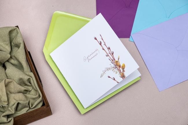 Felicitare cu plic - Martie (M5)